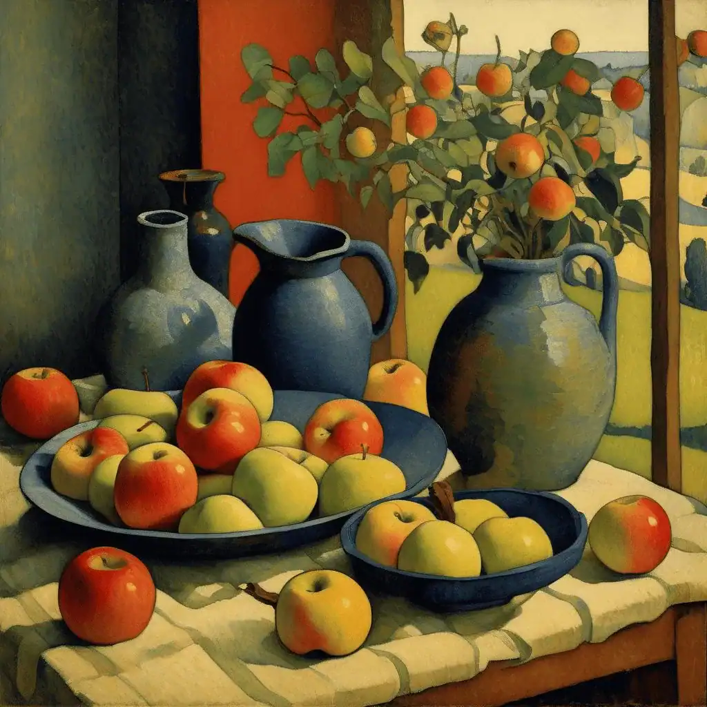 Still life with apples and jug – Paul Serusier