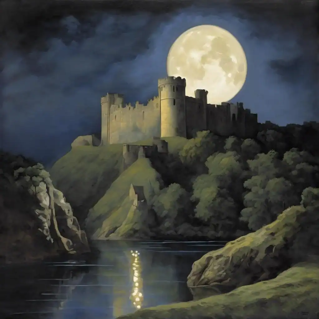 Moonlight – Chepstow Castle